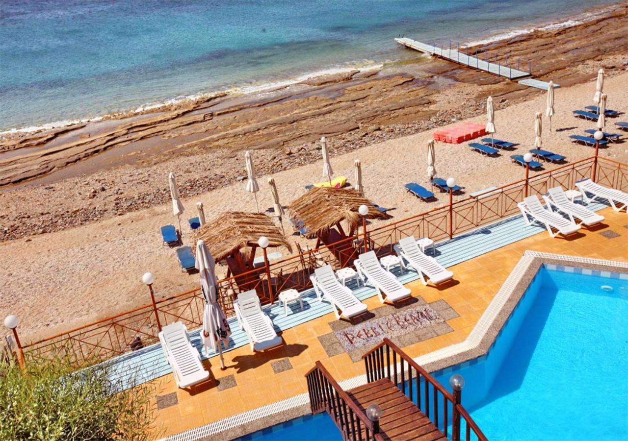 Pebble Beach Hotel Plomári Kültér fotó